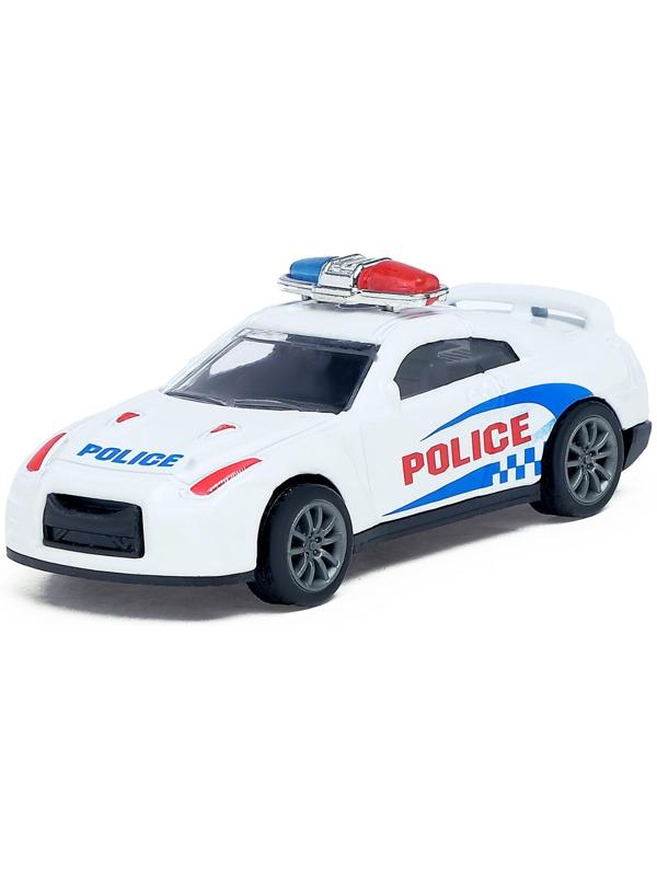 Машина металлическая «Полиция», масштаб 1:50 , инерция, МИКС