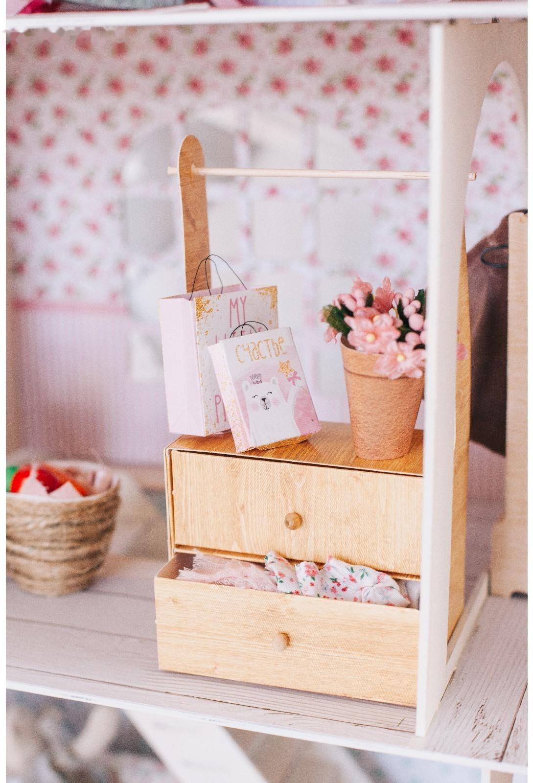 Гардероб и одежда для игрушек малюток, «Добрая зима», набор для шитья, 21 × 29,5 × 0,5 см