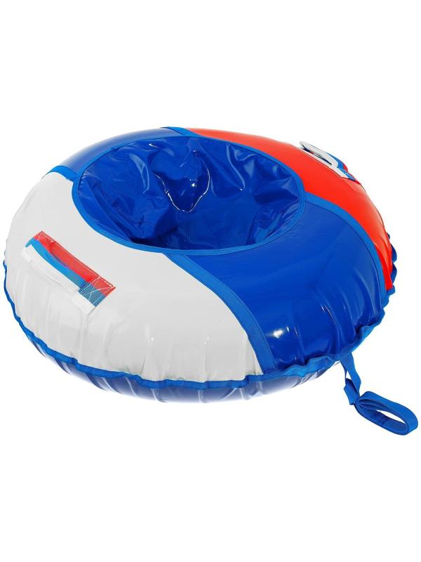 Санки-ватрушки «Триколор», диаметр чехла 90 см, тент/тент