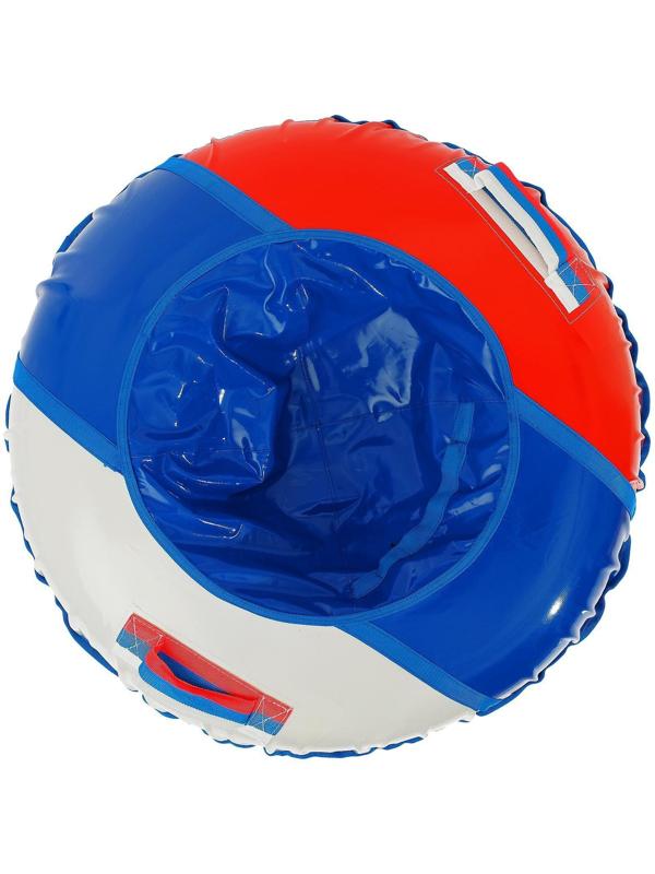 Санки-ватрушки «Триколор», диаметр чехла 90 см, тент/тент