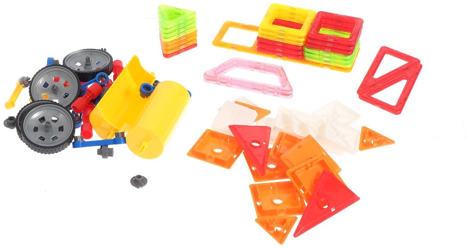 Конструктор магнитный «Магический магнит», 76 деталей