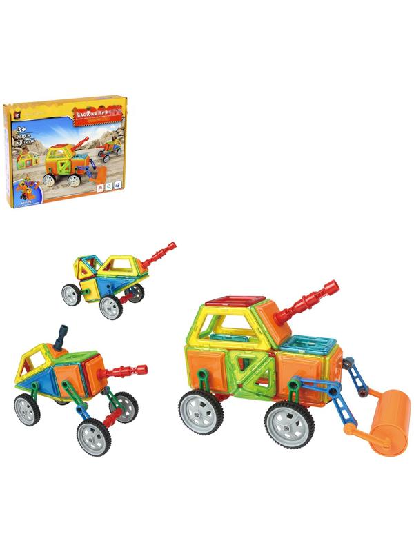 Конструктор магнитный «Магический магнит», 76 деталей