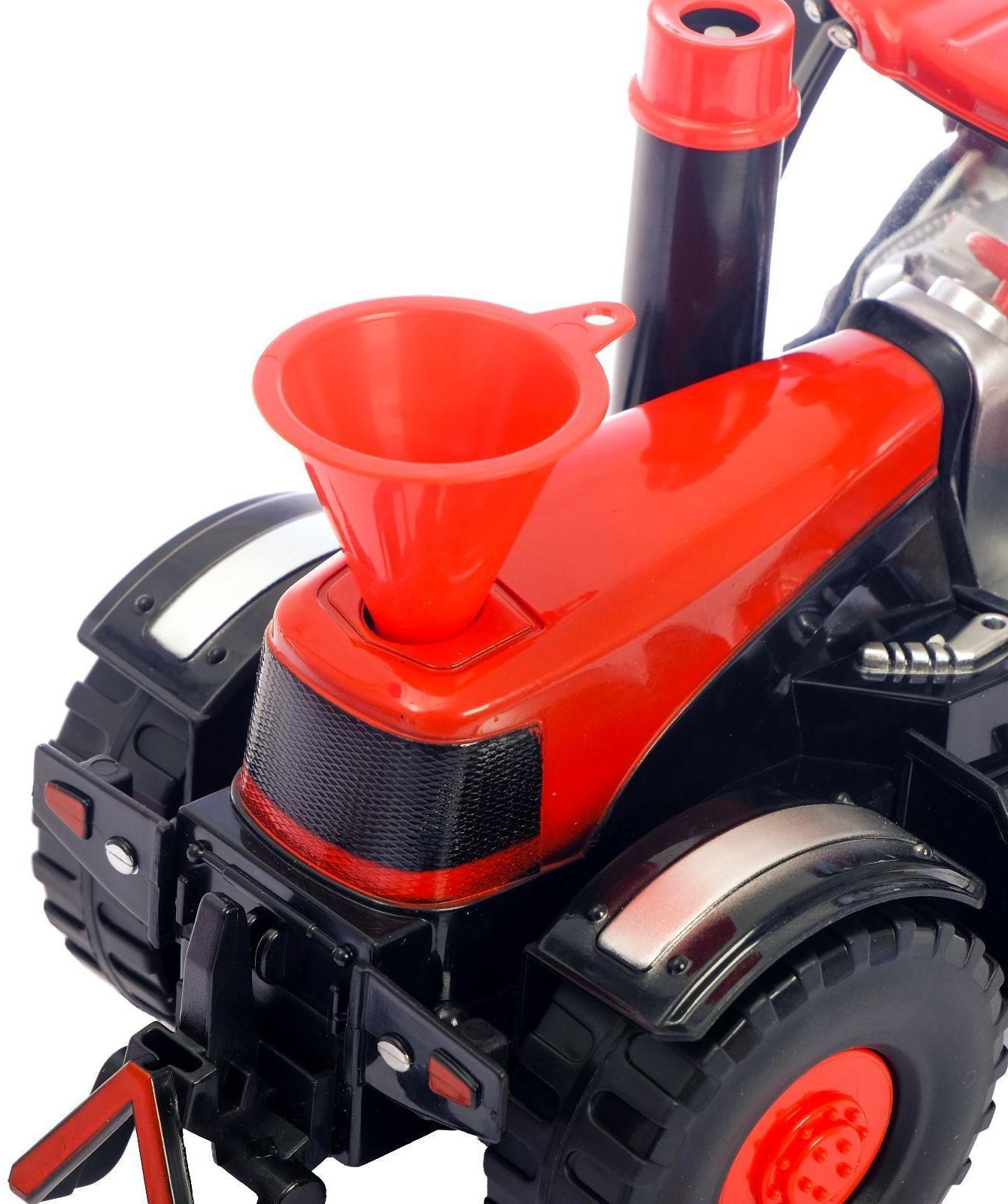 Трактор «Фермер», с мыльными пузырями, работает от батареек, свет и звук