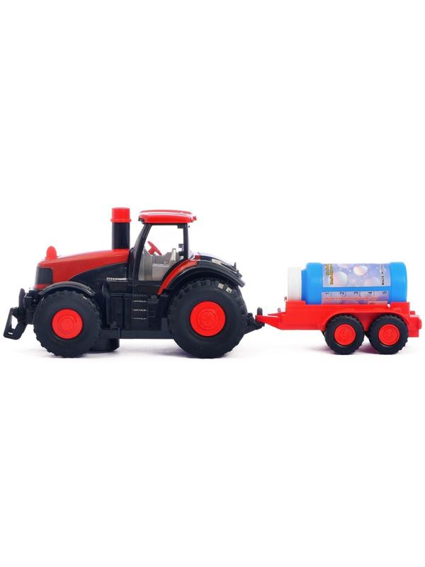 Трактор «Фермер», с мыльными пузырями, работает от батареек, свет и звук