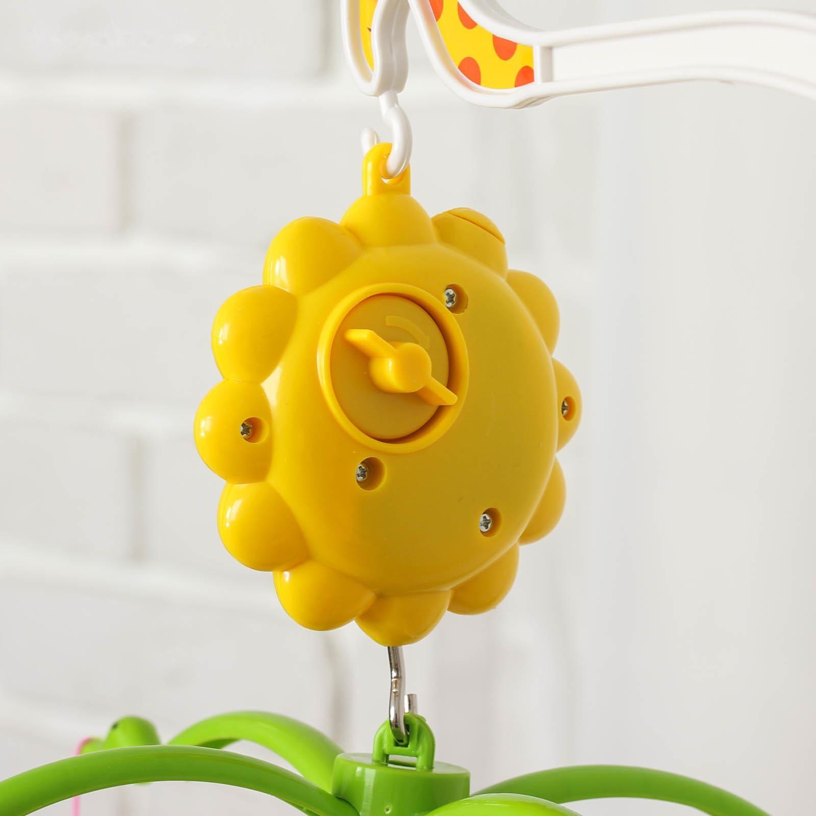 Музыкальный мобиль «Пряничный домик. Птички-погремушки», в пакете