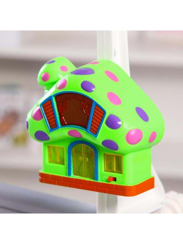 Музыкальный мобиль «Пряничный домик. Птички-погремушки», в пакете