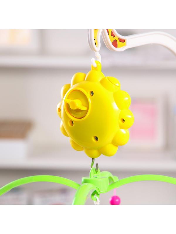 Музыкальный мобиль «Пряничный домик. Птички-погремушки», в пакете