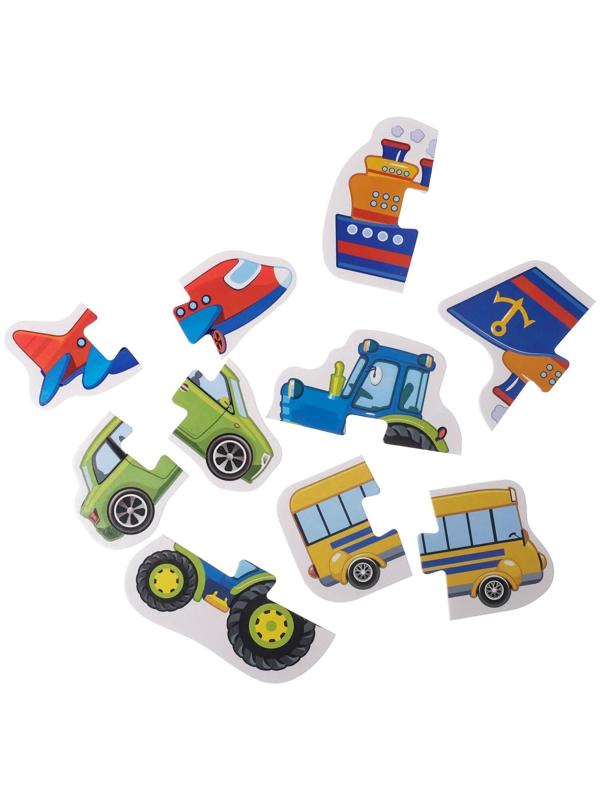 Макси-пазлы «Весёлый транспорт»