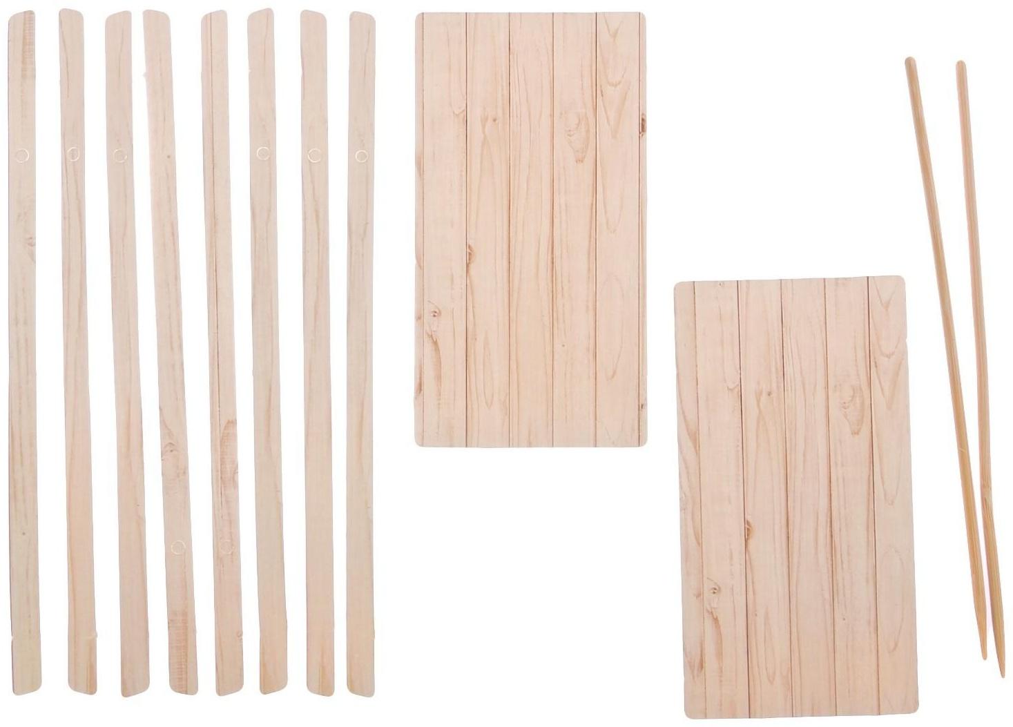 Гардероб для игрушек малюток «Королева вечеринок», набор для шитья, 21 × 29,5 × 0,5 см