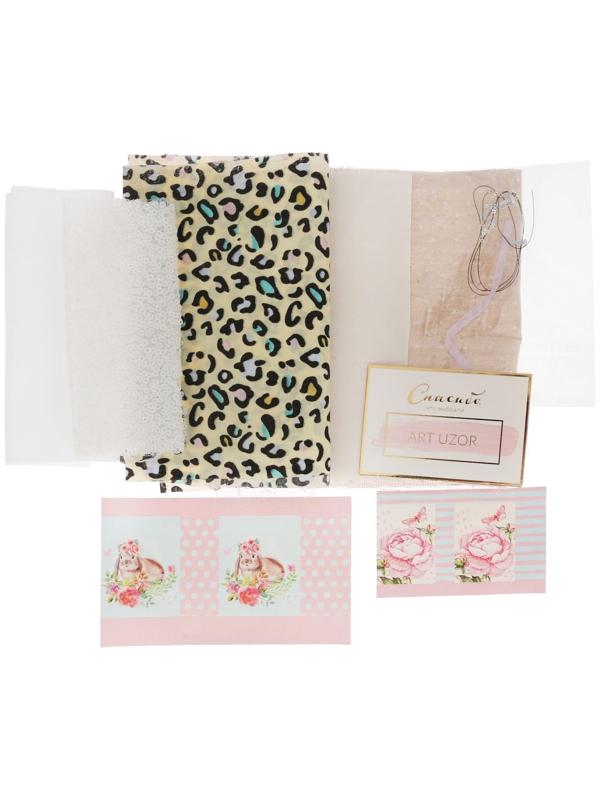 Гардероб для игрушек малюток «Королева вечеринок», набор для шитья, 21 × 29,5 × 0,5 см