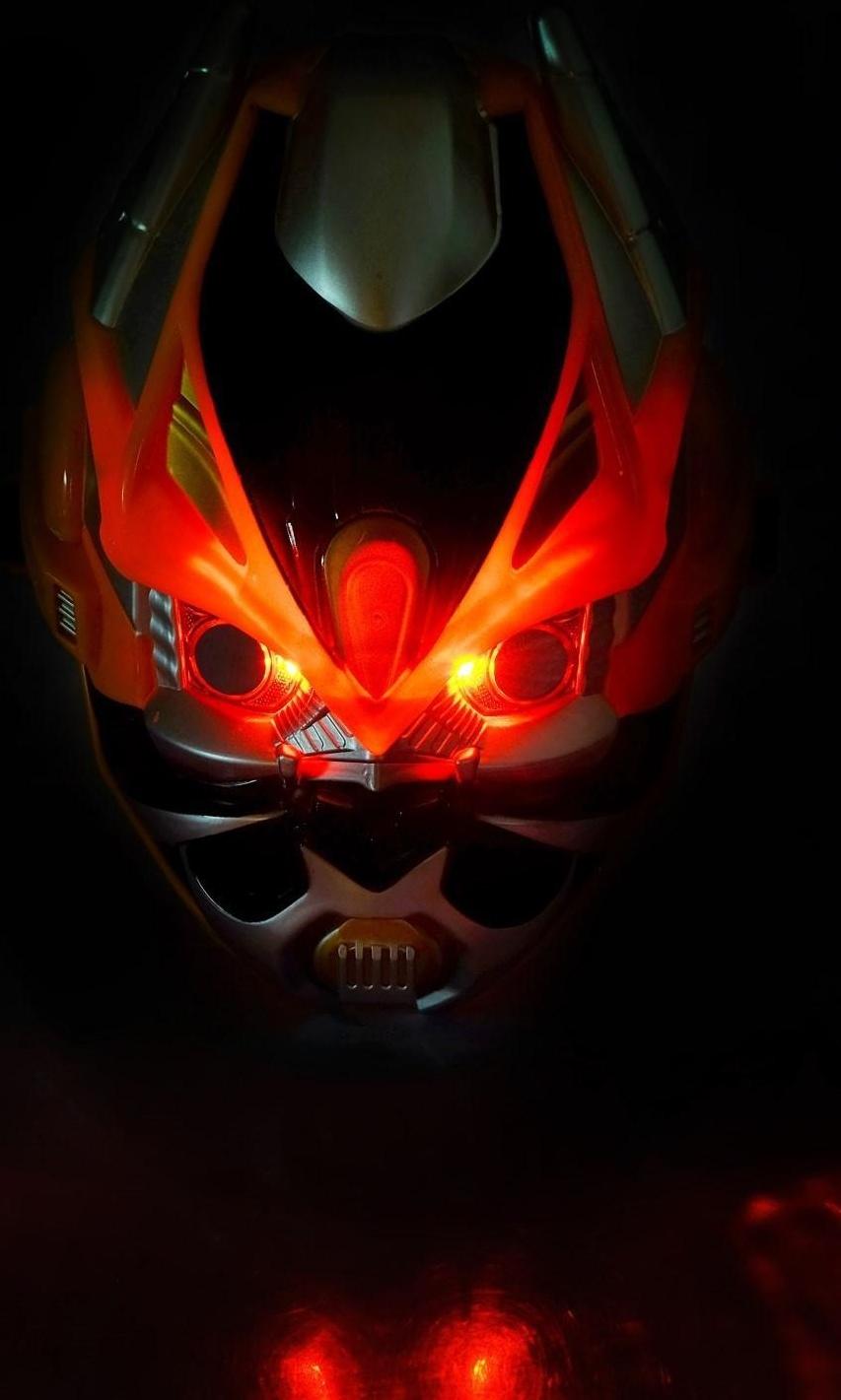 Маска трансформера «Шмель», световые и звуковые эффекты