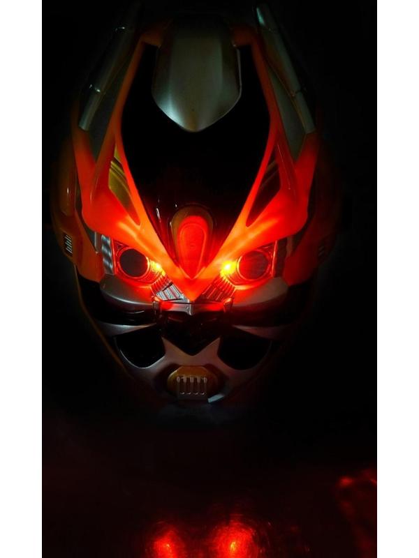 Маска трансформера «Шмель», световые и звуковые эффекты