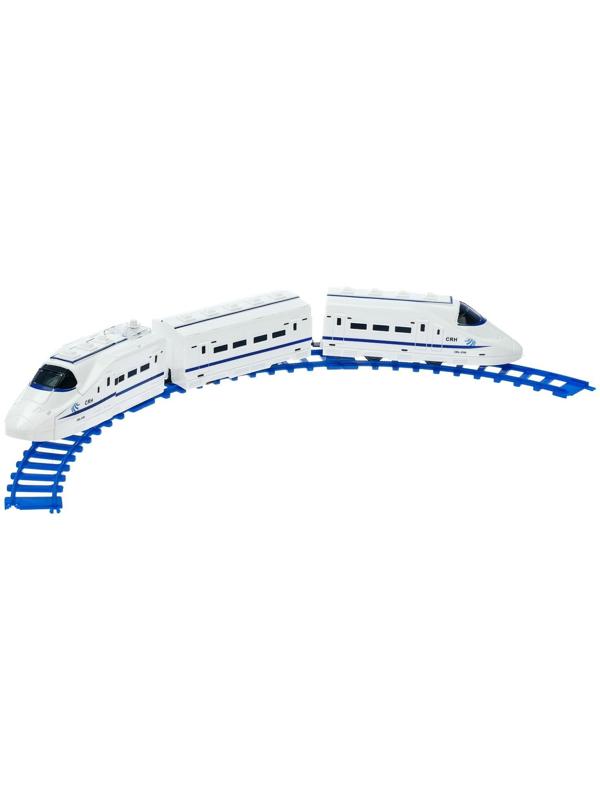 Железная дорога «Робот», работает от батареек, свет и звук