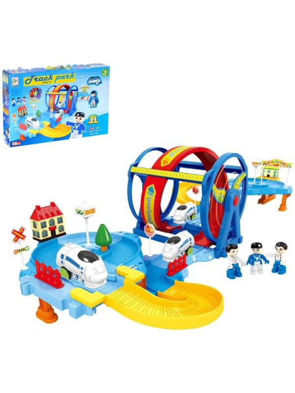 Железная дорога «Парк развлечений», работает от батареек