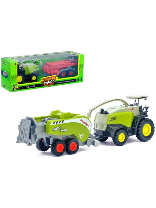 Комбайн металлический «Фермер», инерционный