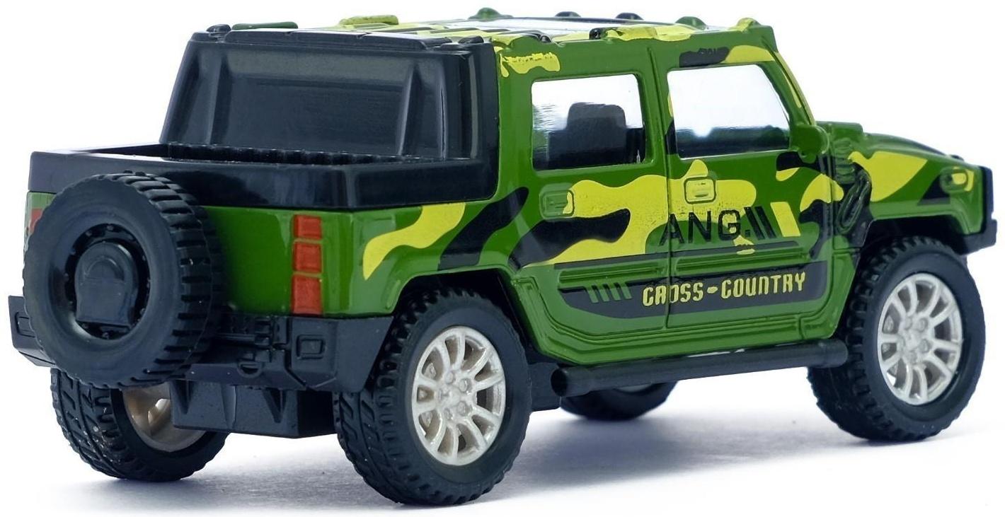 Машина металлическая «Армия», масштаб 1:43, инерция, МИКС