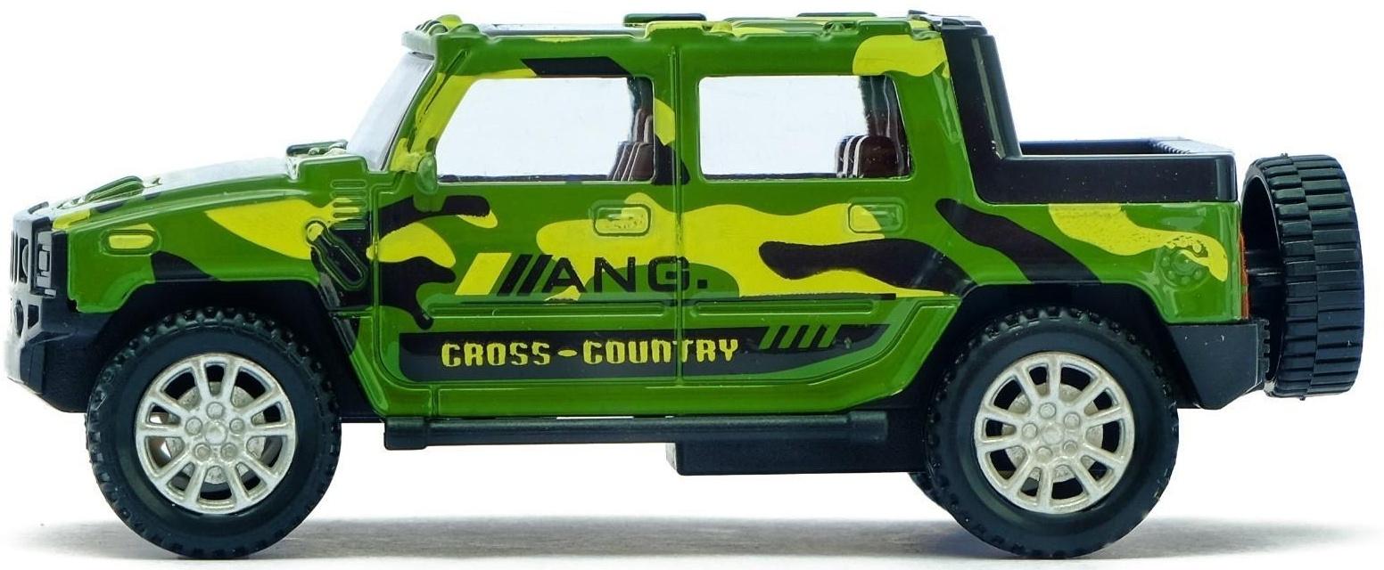 Машина металлическая «Армия», масштаб 1:43, инерция, МИКС