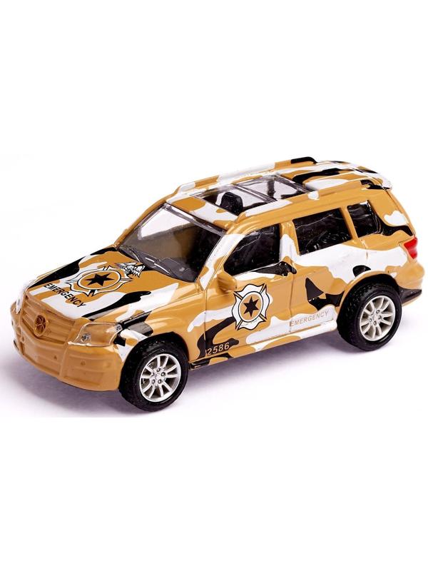 Машина металлическая «Армия», масштаб 1:43, инерция, МИКС