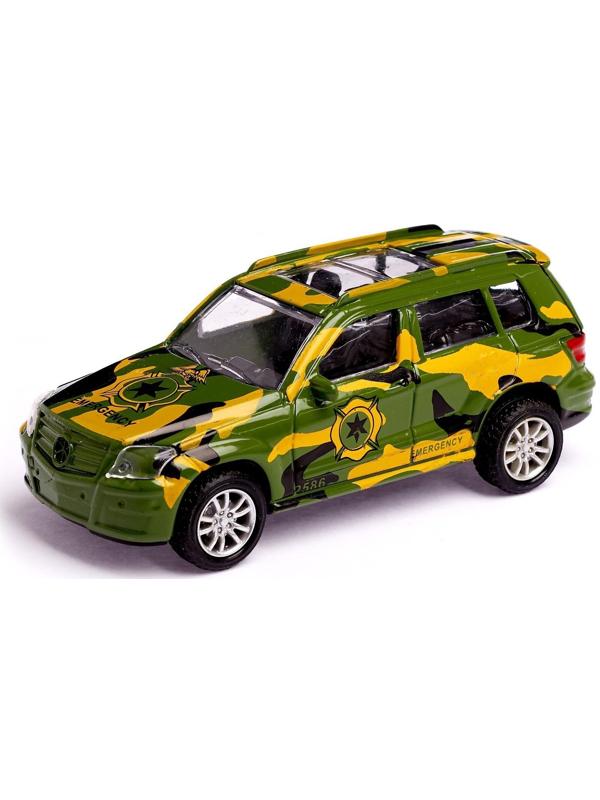 Машина металлическая «Армия», масштаб 1:43, инерция, МИКС