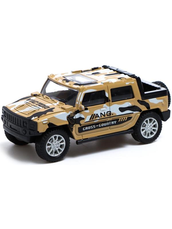 Машина металлическая «Армия», масштаб 1:43, инерция, МИКС