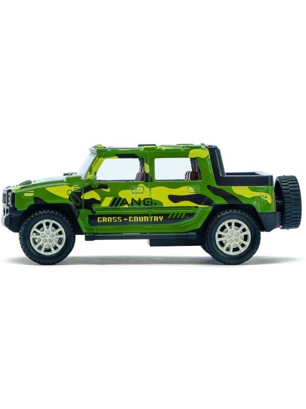 Машина металлическая «Армия», масштаб 1:43, инерция, МИКС