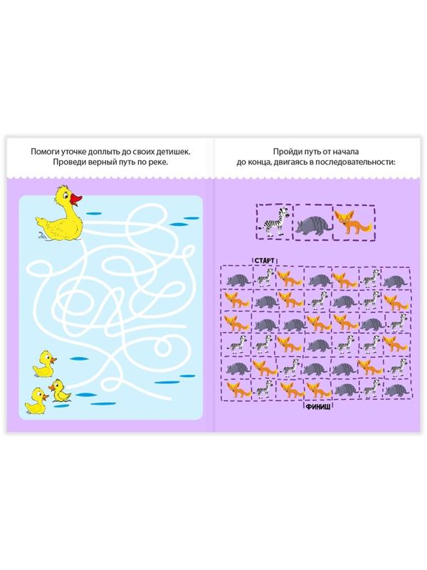 Блокнот с заданиями «Распутай-ка», 20 стр.
