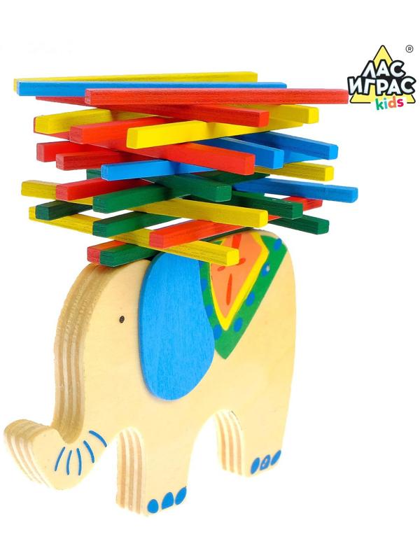 Настольная игра на равновесие «Слон и башня»