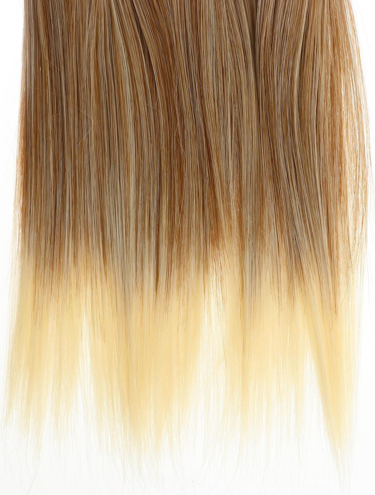 Волосы - тресс для кукол «Прямые» длина волос: 20 см, ширина: 100 см, №LSA051