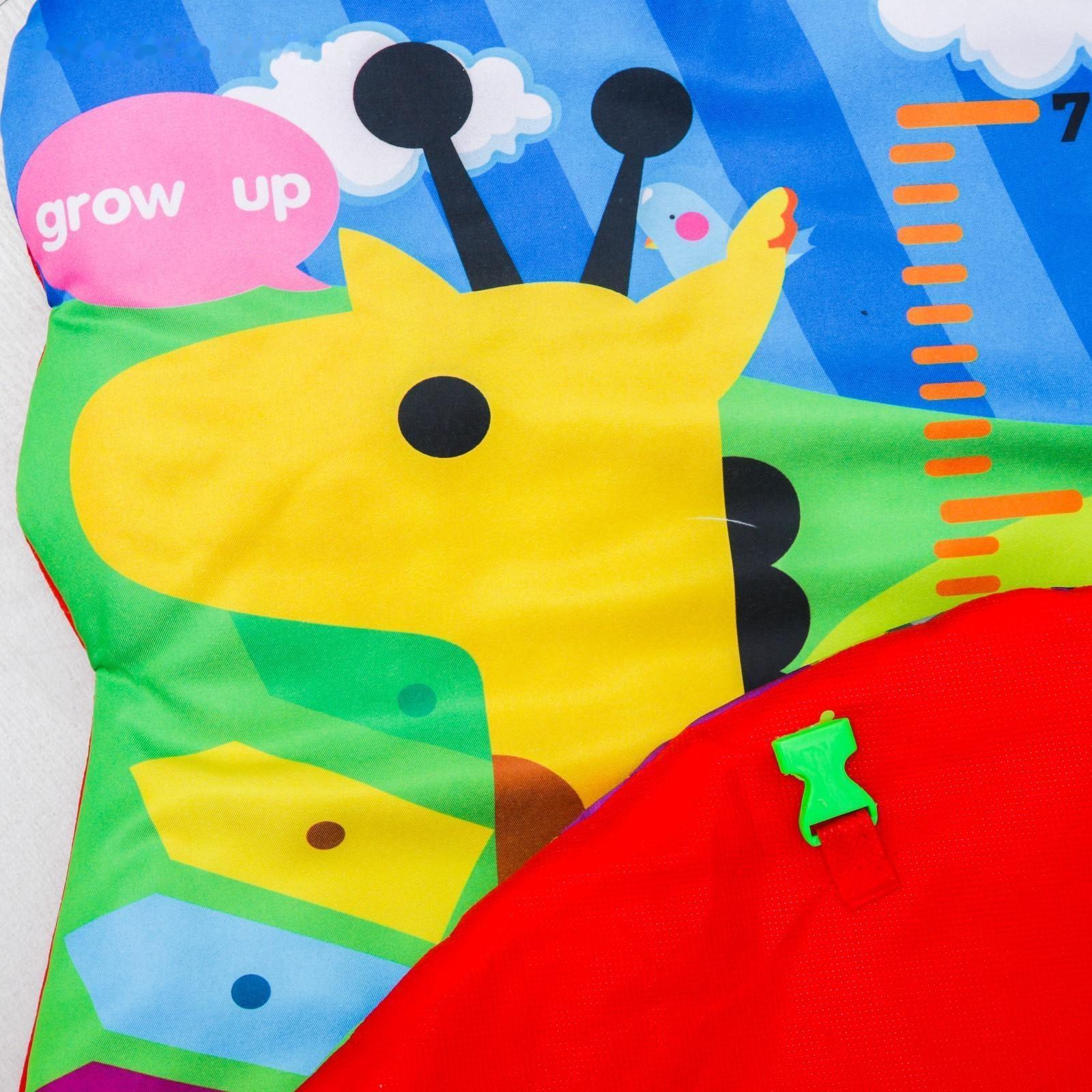 Развивающий коврик с дугами «Ростомер Жирафик», р-р 81х68х0,5 см.