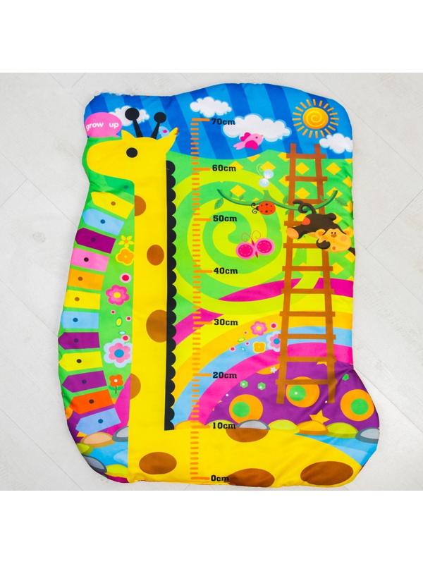 Развивающий коврик с дугами «Ростомер Жирафик», р-р 81х68х0,5 см.