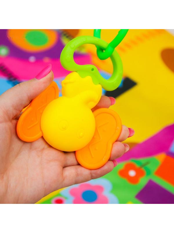 Развивающий коврик с дугами «Ростомер Жирафик», р-р 81х68х0,5 см.