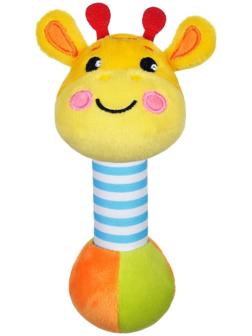 Погремушка со звуком «Жирафик»