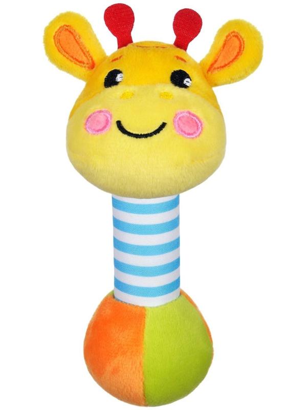Погремушка со звуком «Жирафик»