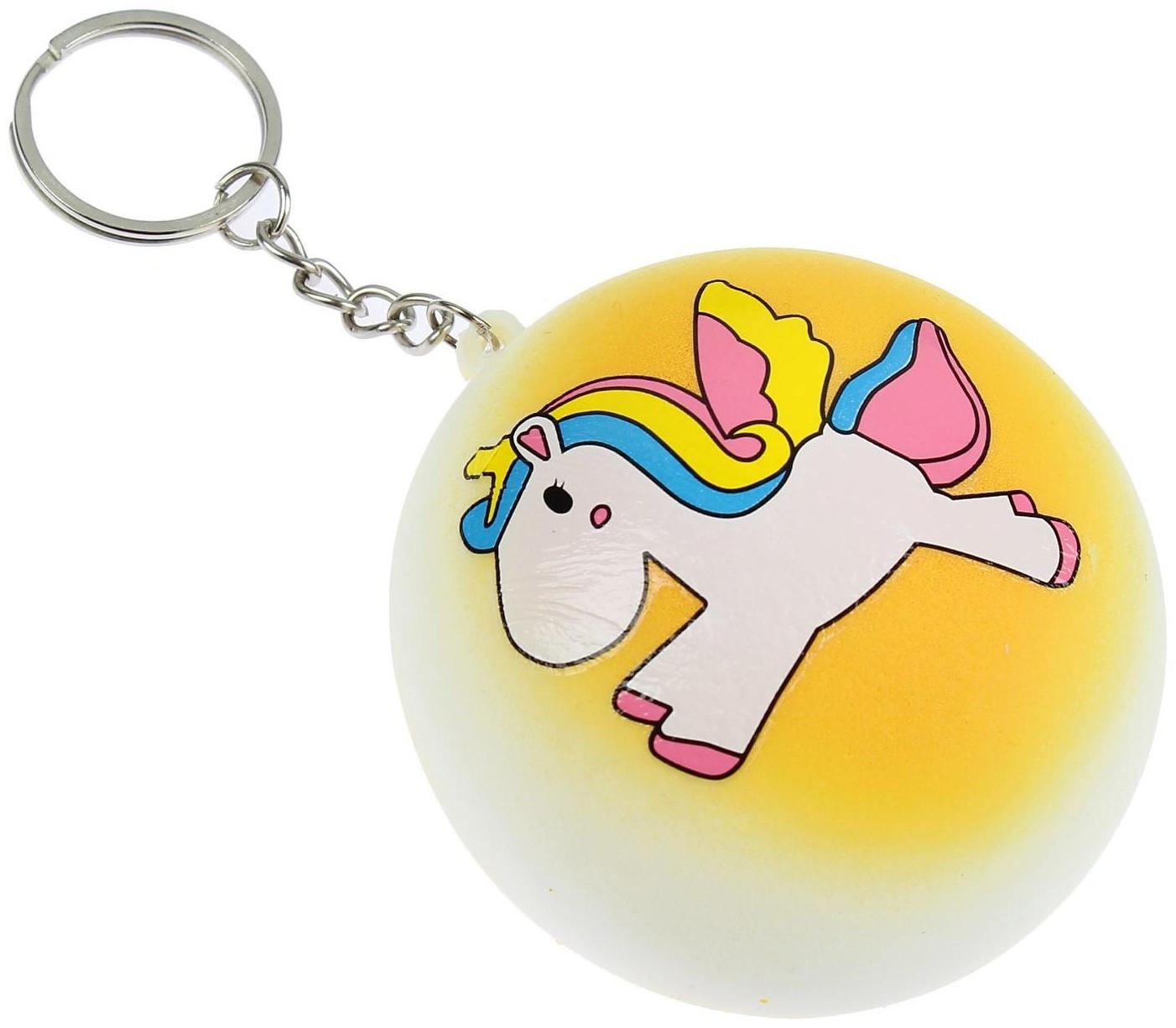 Мялка-сквиши «Единорог», на брелоке, виды МИКС