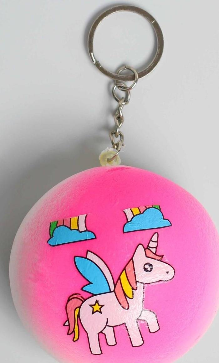 Мялка-сквиши «Единорог», на брелоке, виды МИКС