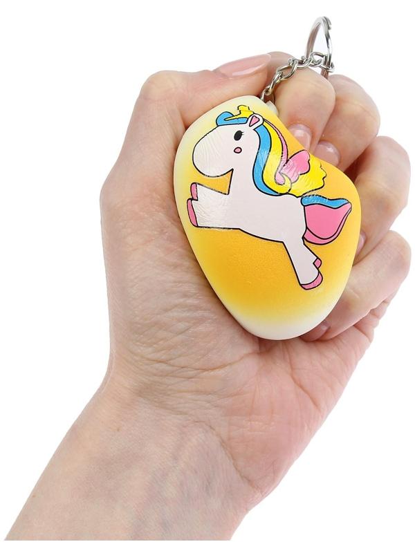 Мялка-сквиши «Единорог», на брелоке, виды МИКС