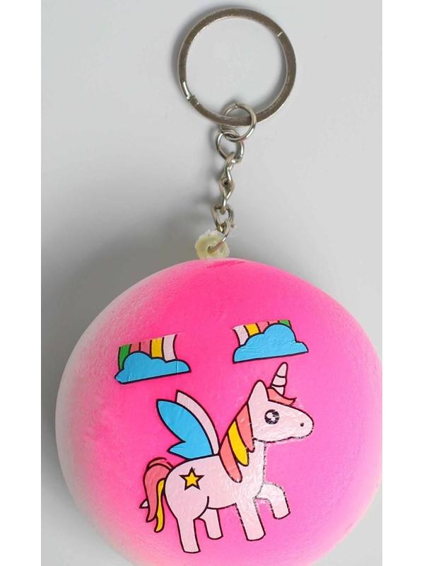 Мялка-сквиши «Единорог», на брелоке, виды МИКС