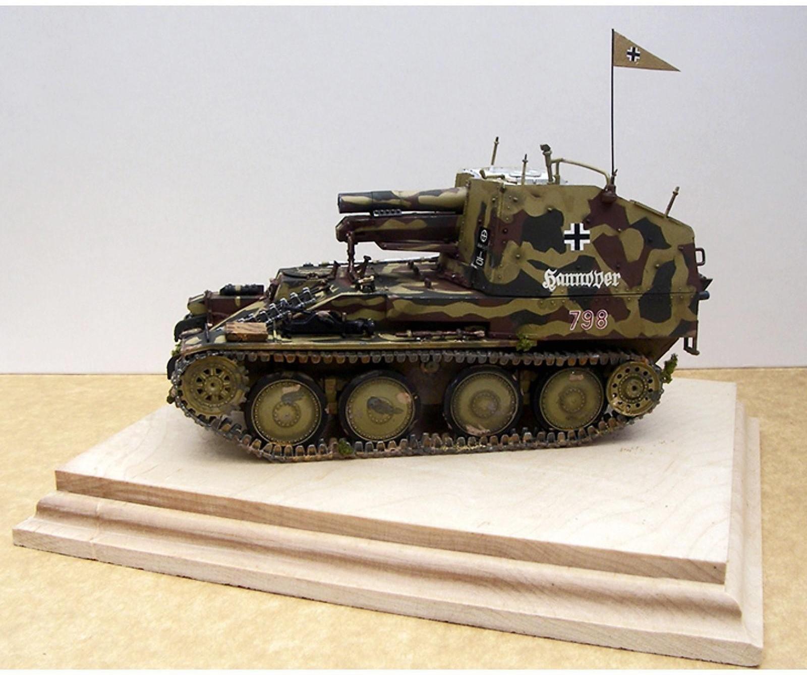 Сборная модель «Немецкое 150-мм самоходное орудие Грилле»