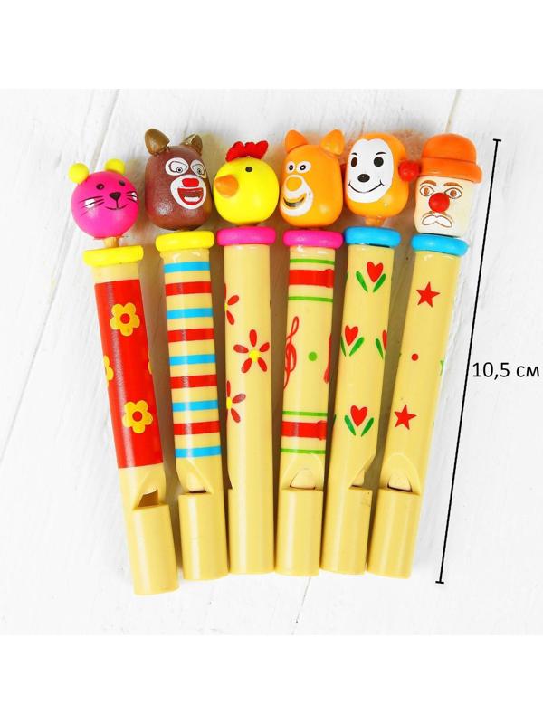 Свисток «Веселые друзья» МИКС