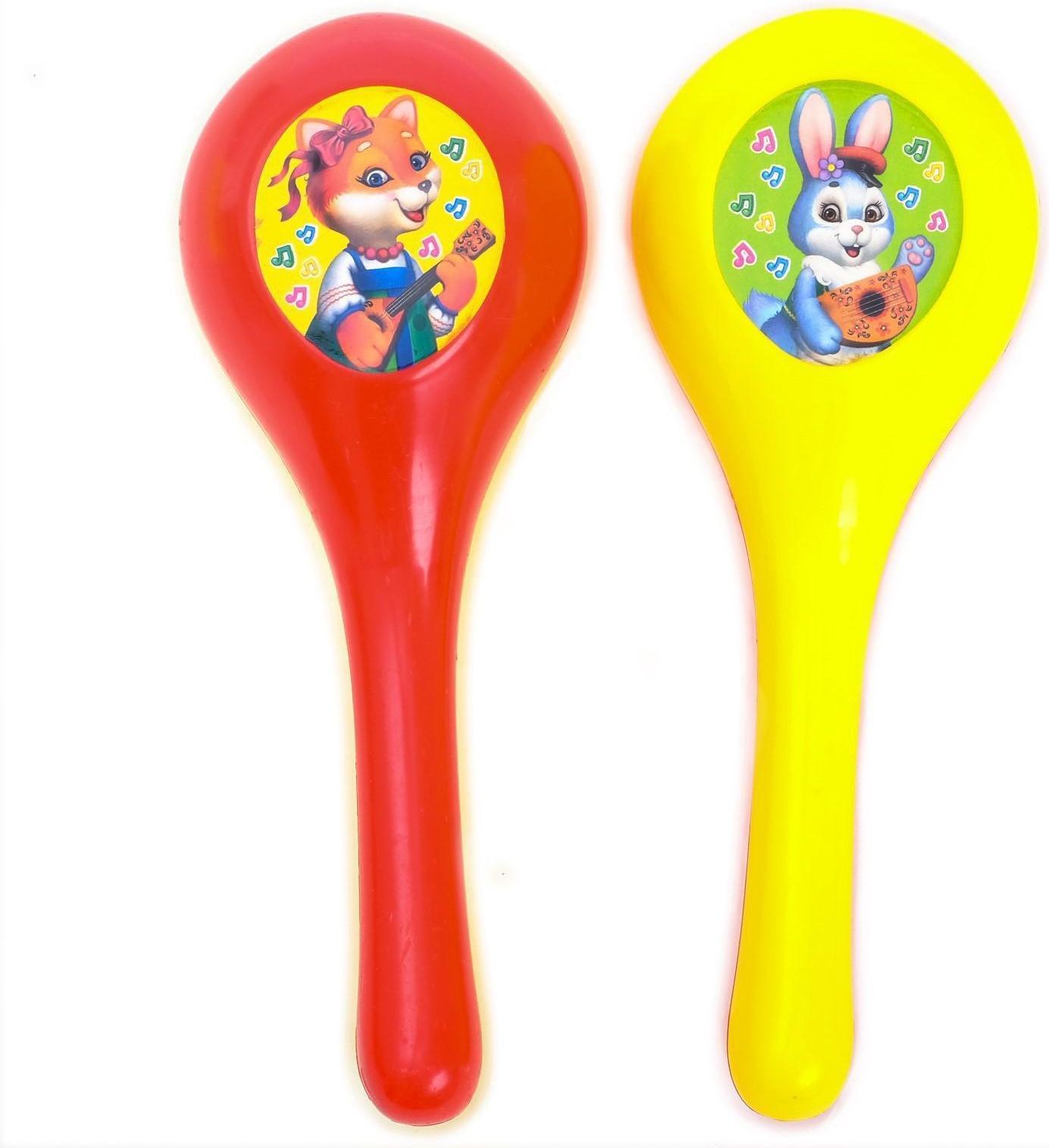 Набор музыкальных инструментов «Весело поём!», 4 предмета, цвета МИКС