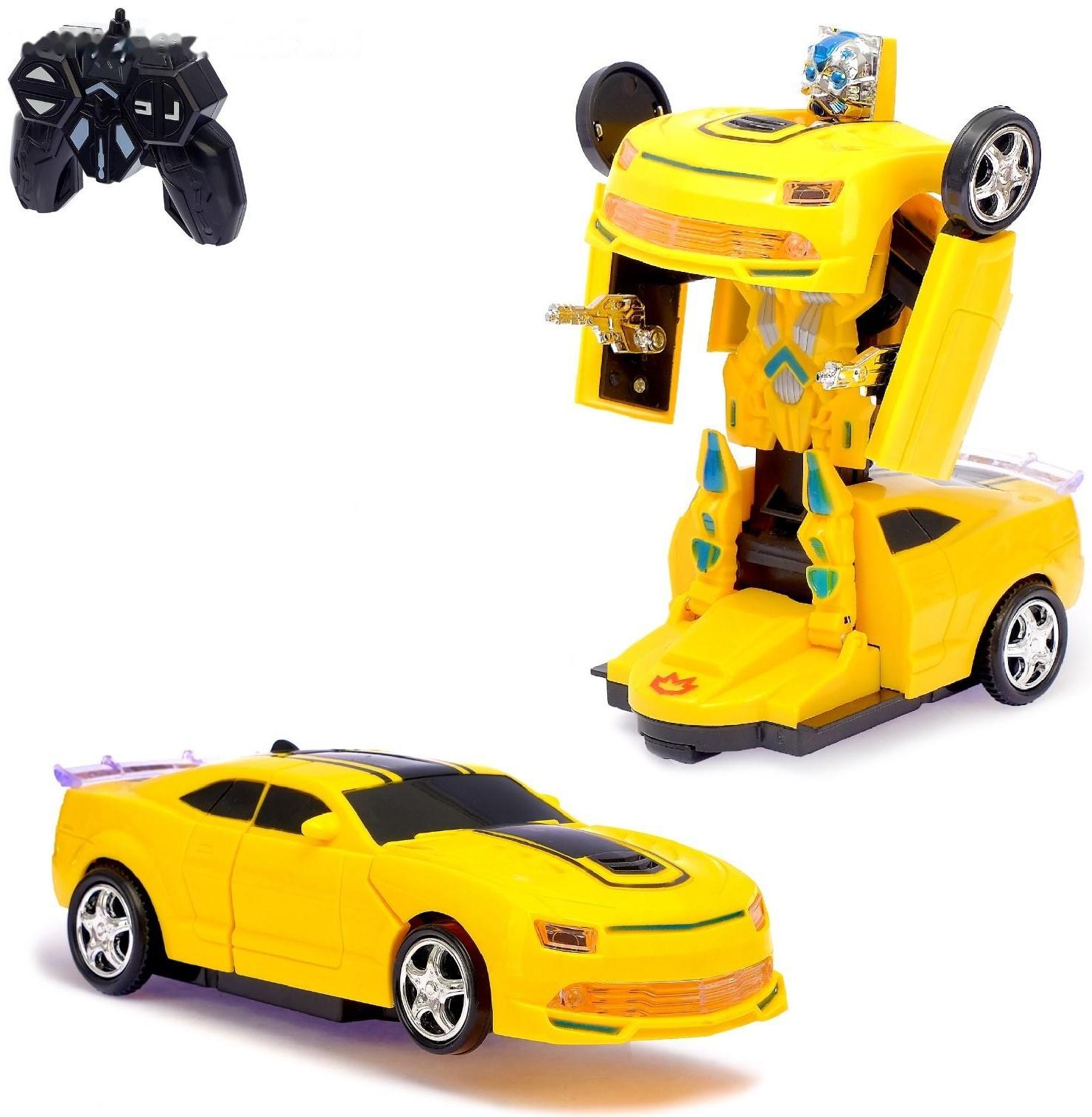 Робот радиоуправляемый «Автобот», трансформируется, световые и звуковые эффекты, JS001