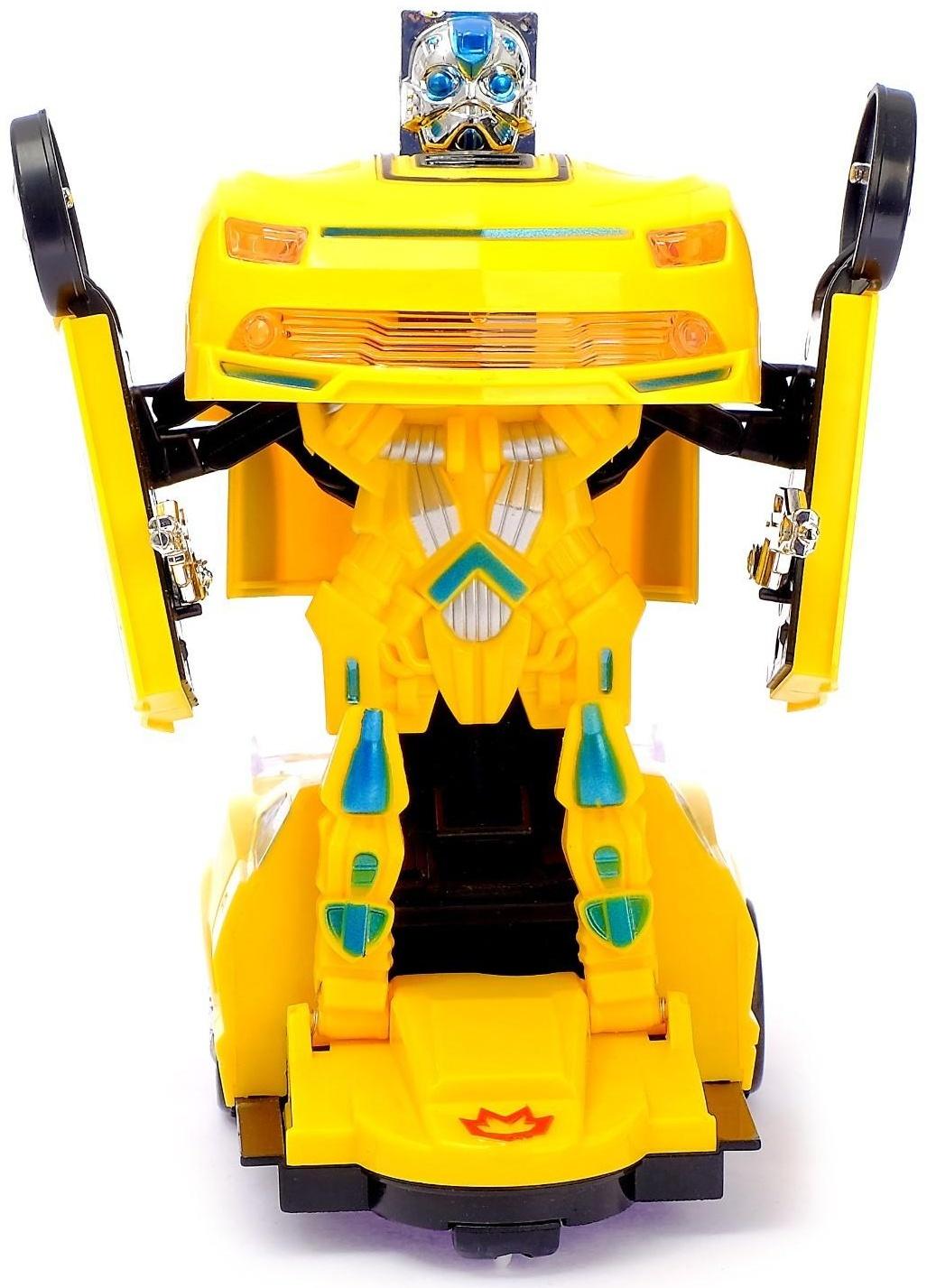 Робот радиоуправляемый «Автобот», трансформируется, световые и звуковые эффекты, JS001