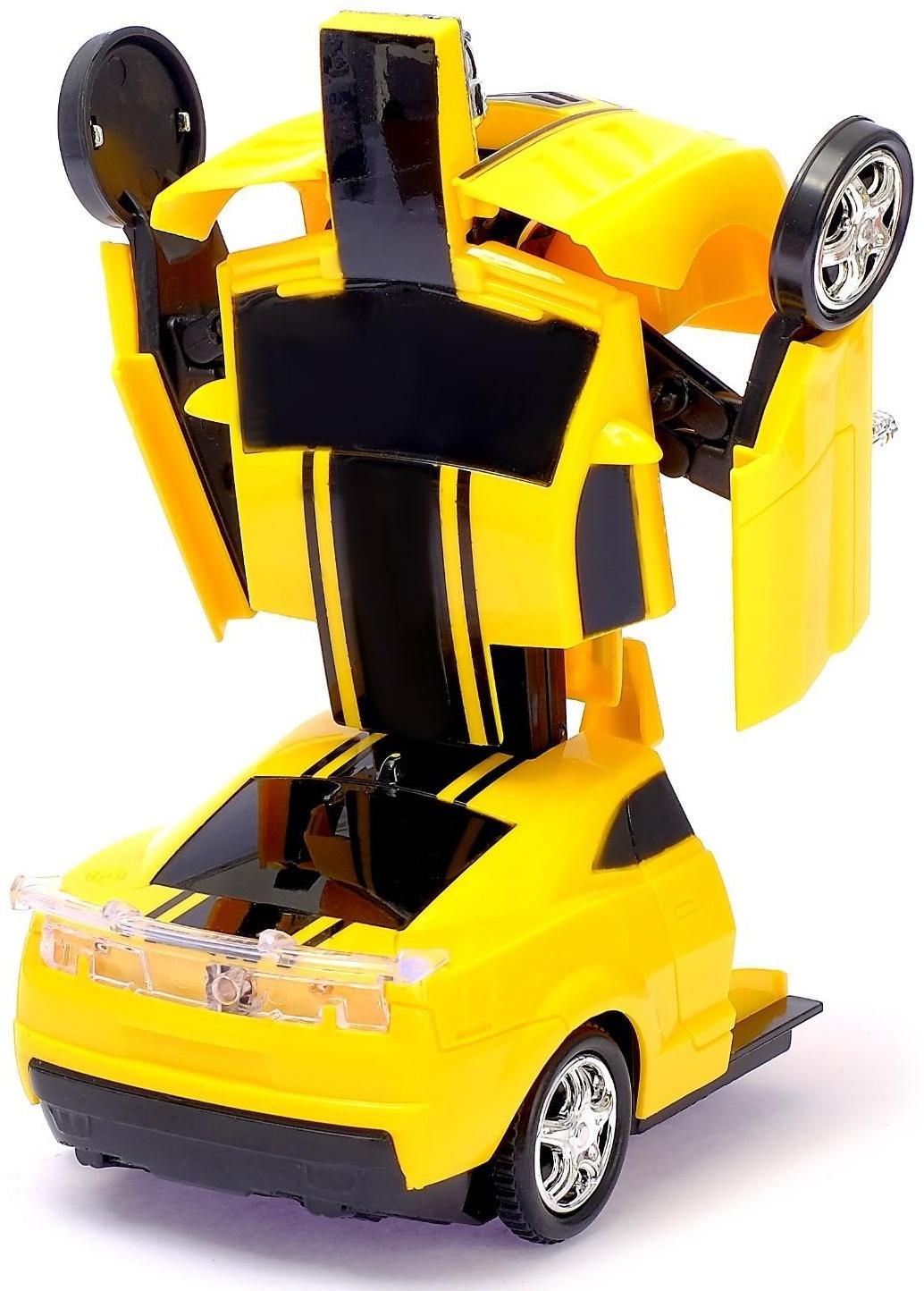 Робот радиоуправляемый «Автобот», трансформируется, световые и звуковые эффекты, JS001