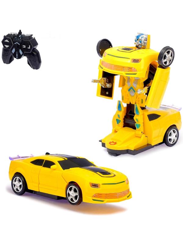 Робот радиоуправляемый «Автобот», трансформируется, световые и звуковые эффекты, JS001