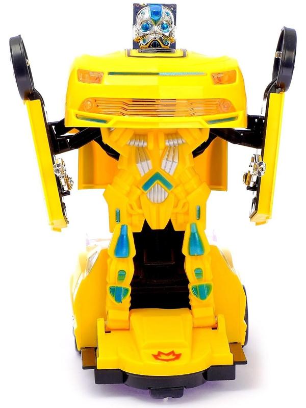 Робот радиоуправляемый «Автобот», трансформируется, световые и звуковые эффекты, JS001