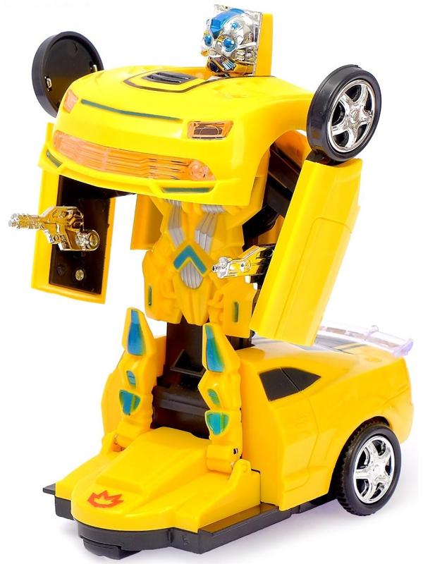 Робот радиоуправляемый «Автобот», трансформируется, световые и звуковые эффекты, JS001