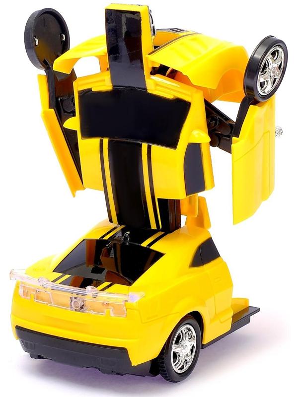 Робот радиоуправляемый «Автобот», трансформируется, световые и звуковые эффекты, JS001