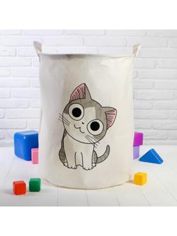 Корзина для игрушек «Котик»