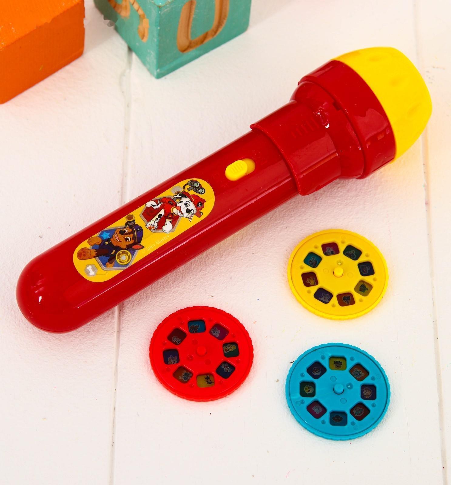 Проектор-фонарик «Щенячий патруль», Paw Patrol, МИКС