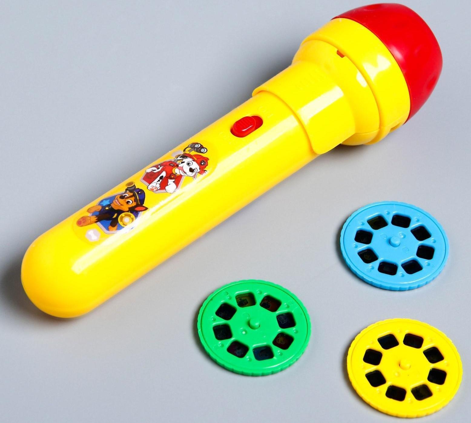 Проектор-фонарик «Щенячий патруль», Paw Patrol, МИКС